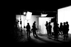 Film production, behind the scenes of making video movie