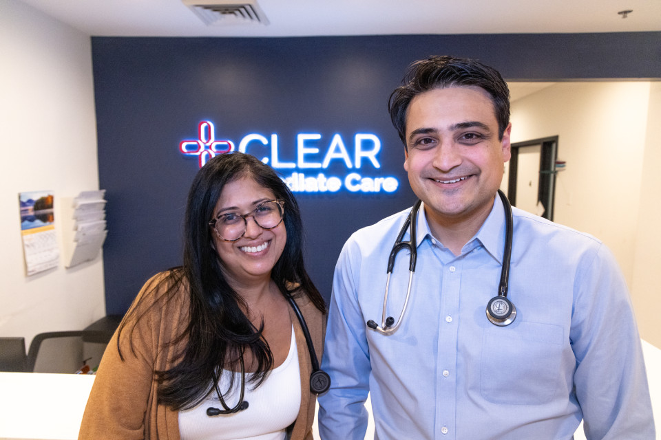 CLEAR Immediate Care | Dr. Manan Trivedi and Dr. Rinku Shah